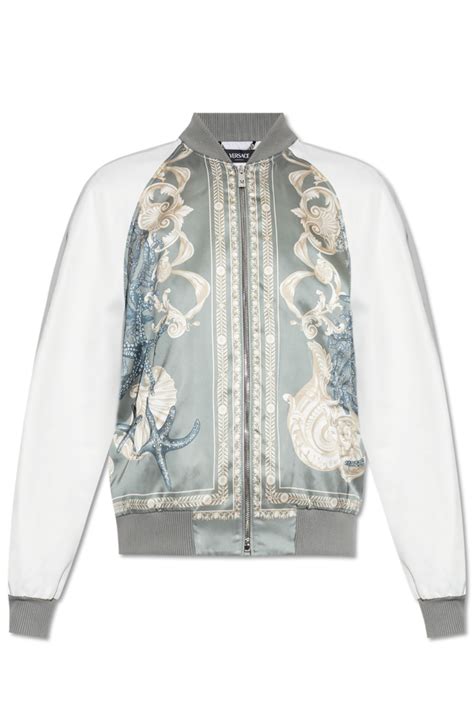 versace jacket 18-19 women|Versace bomber jacket women's.